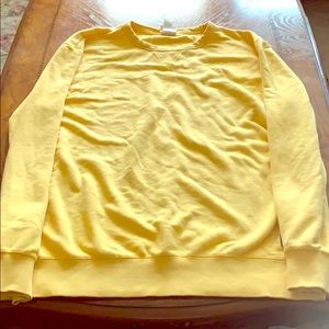 Yellow Sweat Shirt